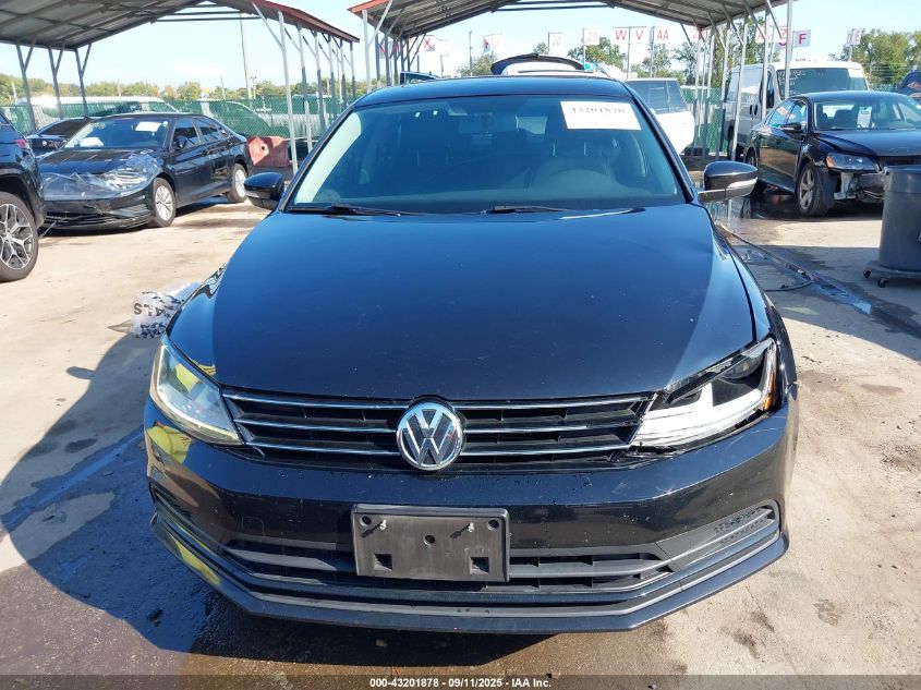 2017 Volkswagen Jetta 1.4T Se VIN: 3VWDB7AJ8HM411261 Lot: 43201878
