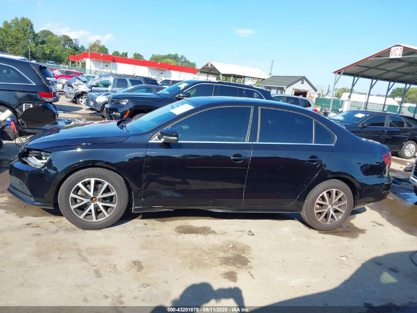 2017 Volkswagen Jetta 1.4T Se VIN: 3VWDB7AJ8HM411261 Lot: 43201878