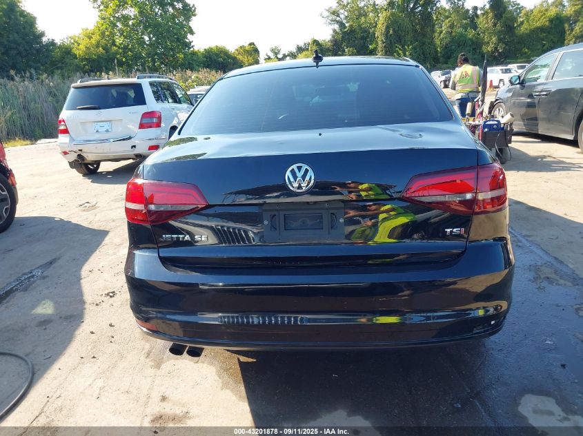2017 Volkswagen Jetta 1.4T Se VIN: 3VWDB7AJ8HM411261 Lot: 43201878