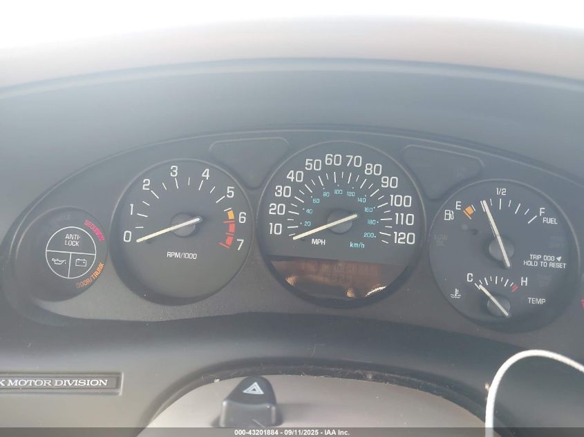 2001 Buick Regal Ls VIN: 2G4WB52K611222480 Lot: 43201884