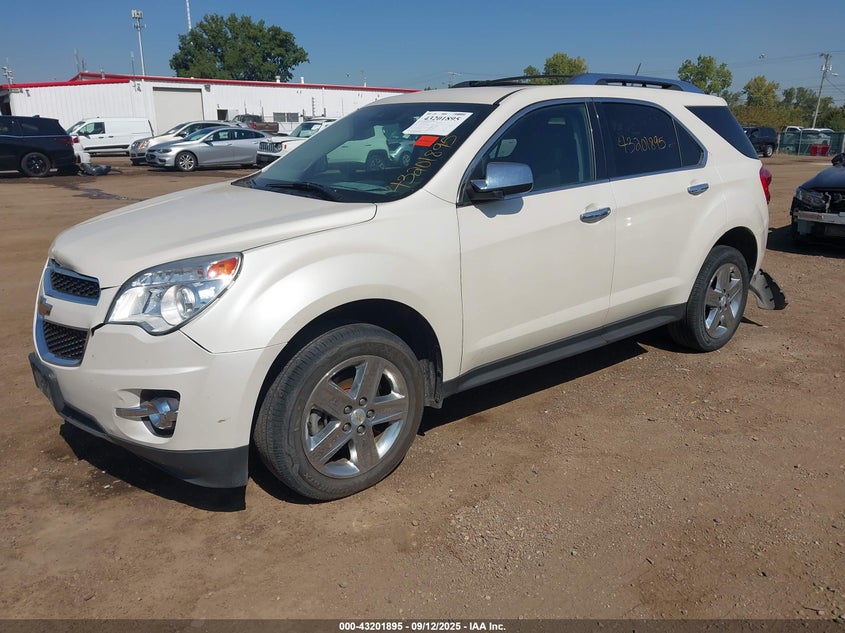 2014 CHEVROLET EQUINOX LTZ - 1GNALDEK0EZ106262