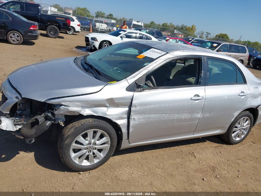 2010 Toyota Corolla Xle VIN: 2T1BU4EE9AC324435 Lot: 43201910