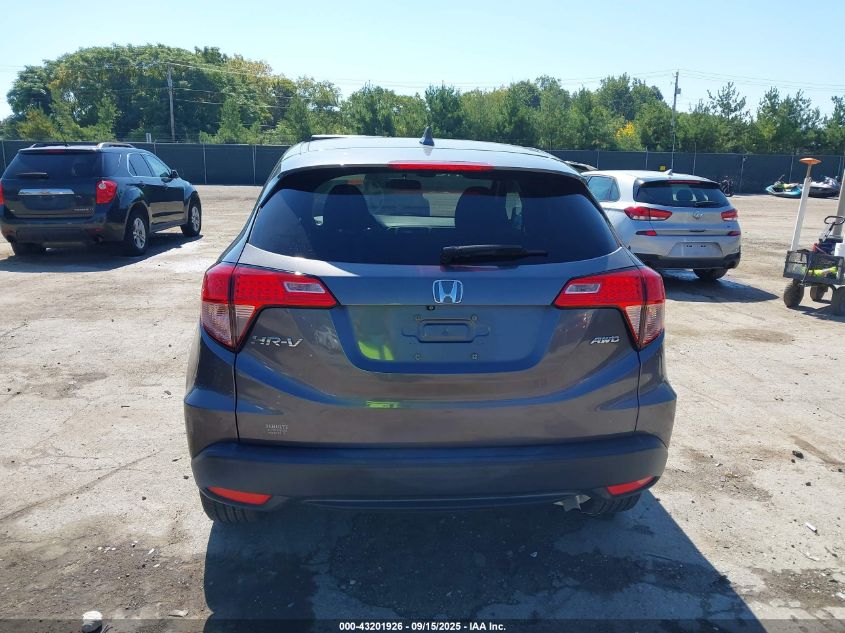 2016 Honda Hr-V Ex VIN: 3CZRU6H50GM717904 Lot: 43201926