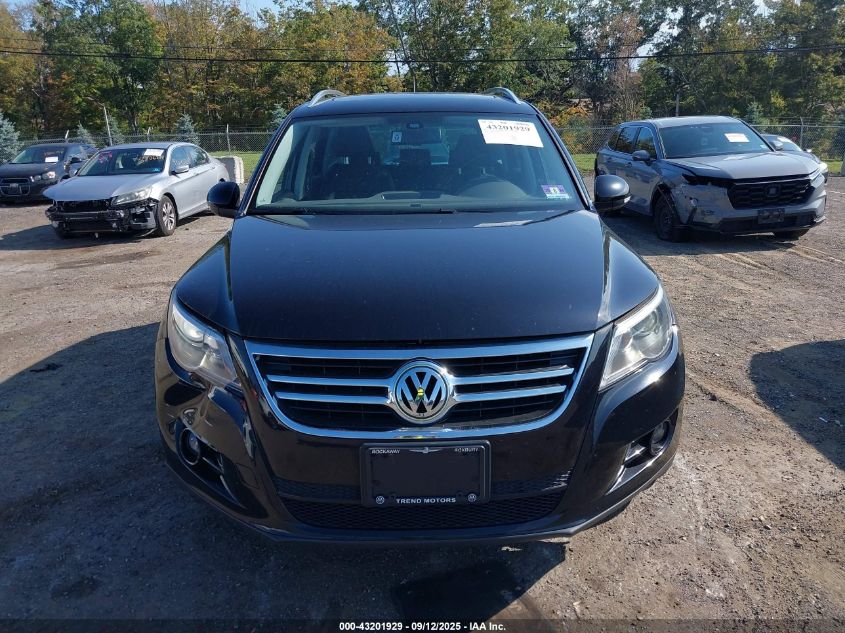 2009 Volkswagen Tiguan Sel VIN: WVGBV95N19W530521 Lot: 43201929