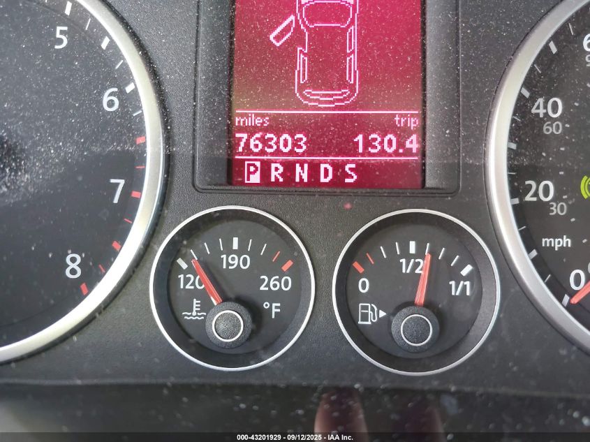 2009 Volkswagen Tiguan Sel VIN: WVGBV95N19W530521 Lot: 43201929