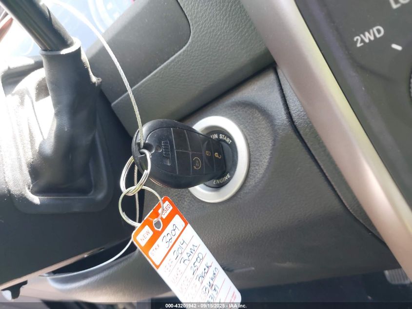 2014 Ram 2500 Big Horn VIN: 3C6UR5JLXEG133131 Lot: 43201942