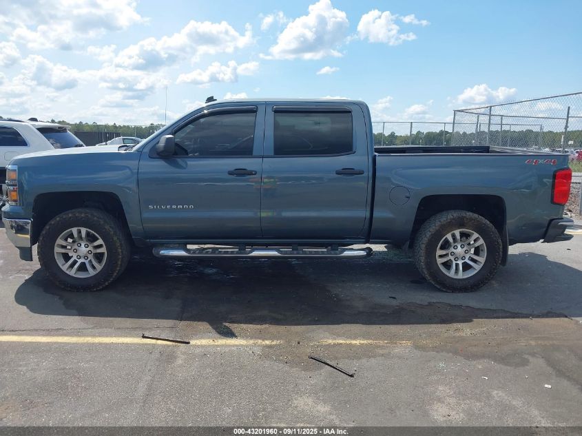 2014 Chevrolet Silverado 1500 1Lt VIN: 3GCUKREC3EG139710 Lot: 43201960