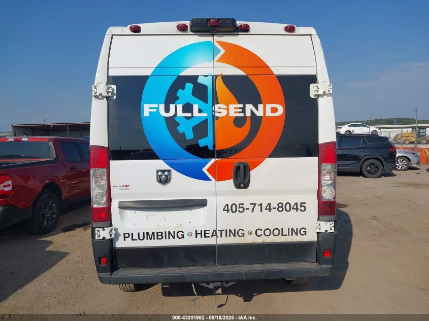 2019 Ram Promaster 2500 High Roof 159 Wb VIN: 3C6TRVDG6KE513228 Lot: 43201982