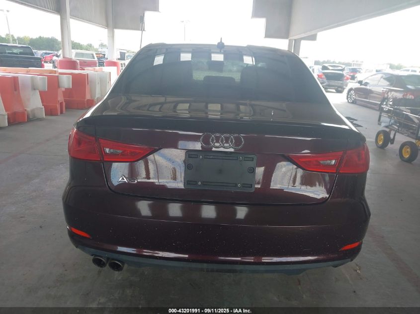 2015 Audi A3 1.8T Premium VIN: WAUCCGFF3F1040453 Lot: 43201991