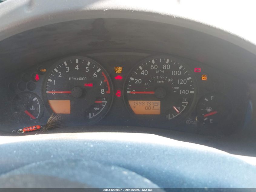 2006 Nissan Xterra S VIN: 5N1AN08W76C517507 Lot: 43202007