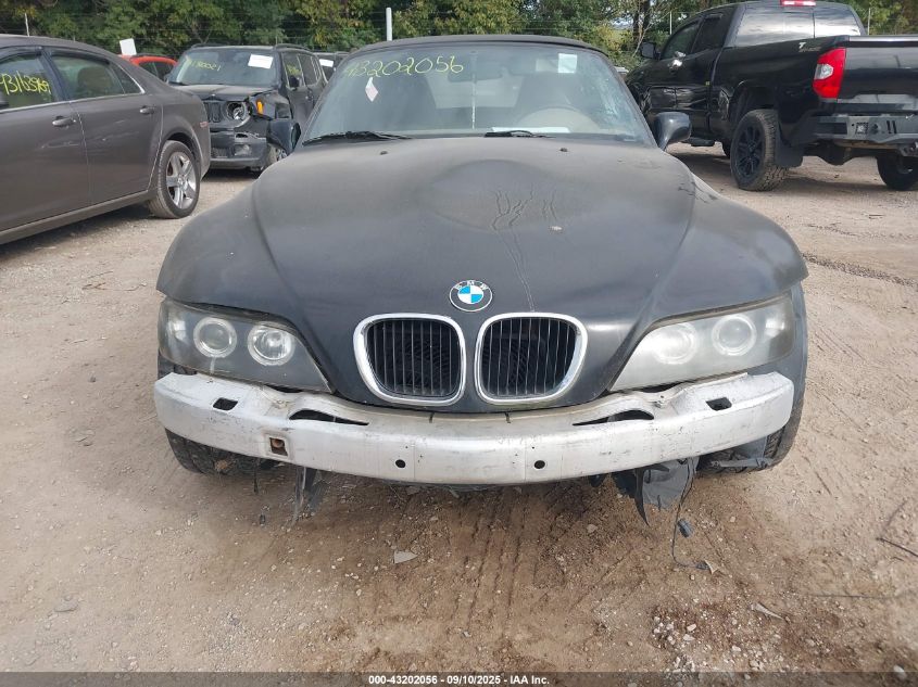 2000 BMW Z3 2.3 VIN: WBACH9347YLM91697 Lot: 43202056
