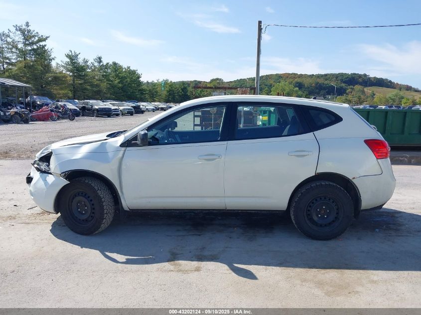 2008 Nissan Rogue S VIN: JN8AS58V88W135817 Lot: 43202124