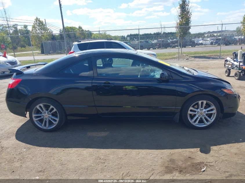 2008 Honda Civic Si VIN: 2HGFG21568H707799 Lot: 43202125