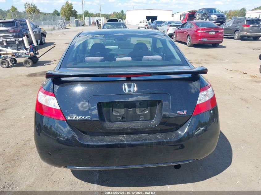 2008 Honda Civic Si VIN: 2HGFG21568H707799 Lot: 43202125