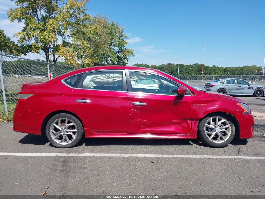 2013 Nissan Sentra Sr VIN: 3N1AB7AP7DL752308 Lot: 43202130