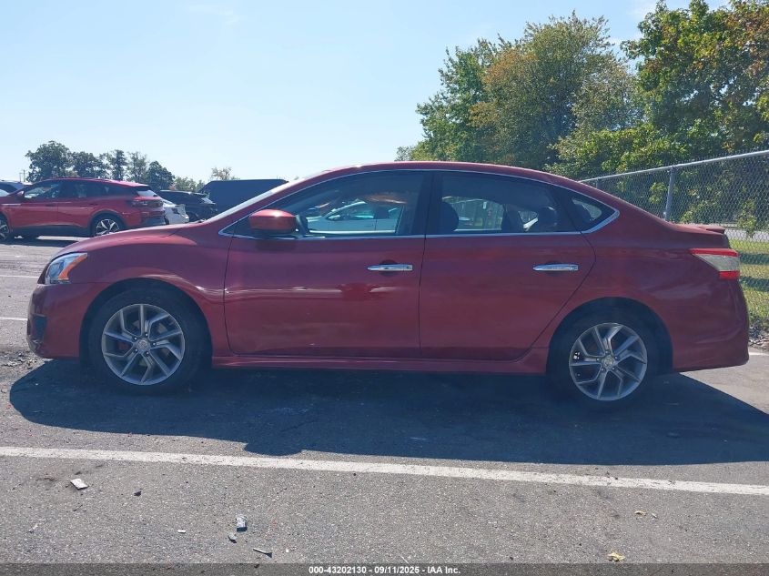 2013 Nissan Sentra Sr VIN: 3N1AB7AP7DL752308 Lot: 43202130