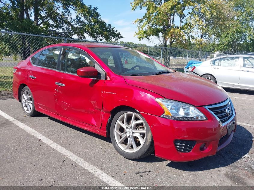 2013 Nissan Sentra Sr VIN: 3N1AB7AP7DL752308 Lot: 43202130