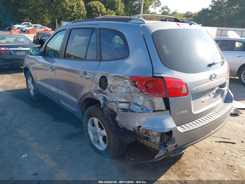 2007 Hyundai Santa Fe Gls grey other gasoline 5NMSG13D17H051347 photo #4