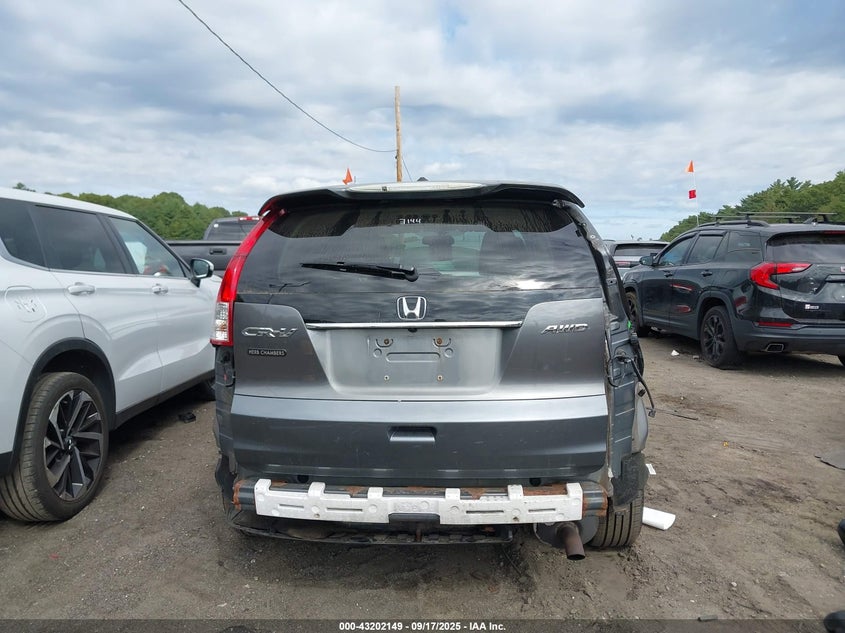 2012 Honda Cr-V Ex-L VIN: JHLRM4H71CC009624 Lot: 43202149