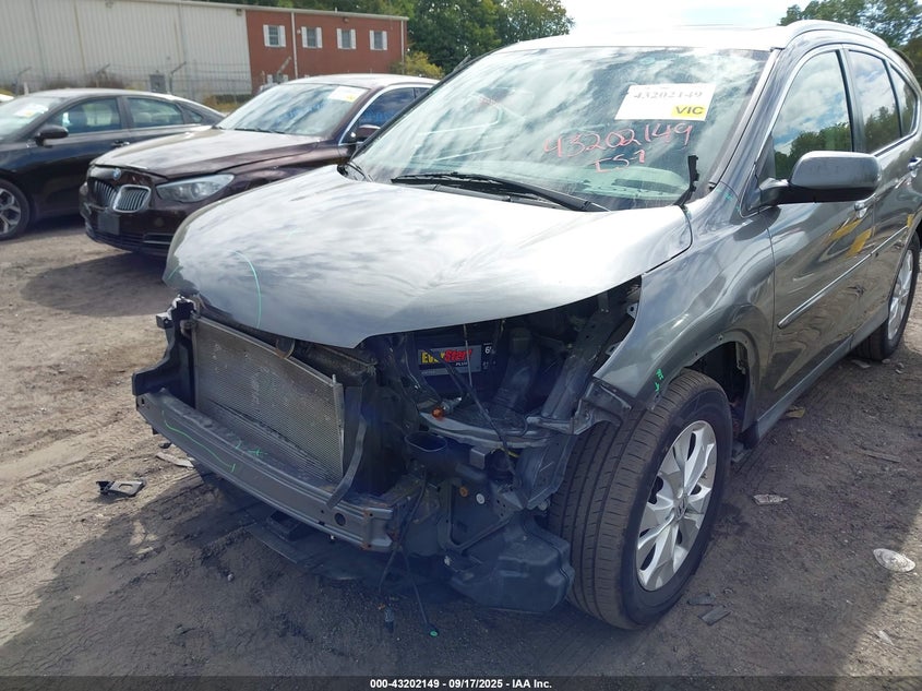 2012 Honda Cr-V Ex-L VIN: JHLRM4H71CC009624 Lot: 43202149