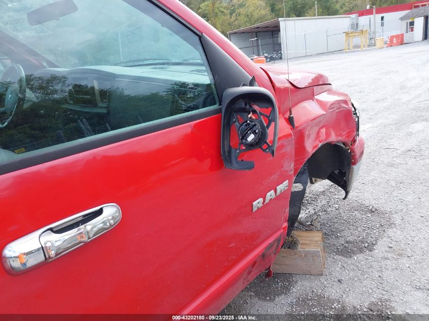 2008 Dodge Ram 1500 Slt VIN: 1D7HA18N78S537346 Lot: 43202180