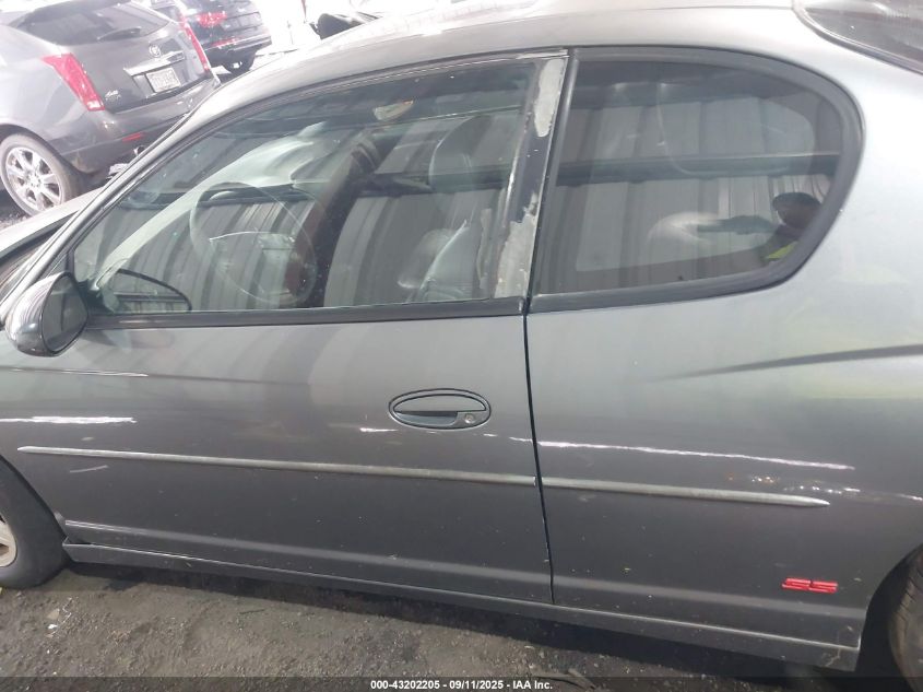 2004 Chevrolet Monte Carlo Ss VIN: 2G1WX15K449363623 Lot: 43202205