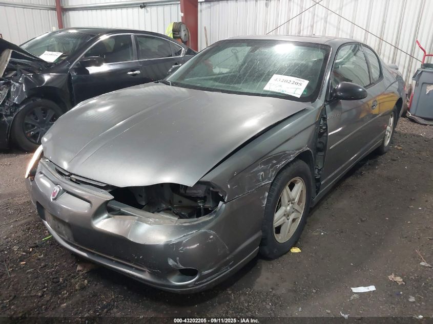 2004 Chevrolet Monte Carlo Ss VIN: 2G1WX15K449363623 Lot: 43202205