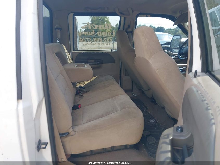 2003 Ford F-350 Lariat/Xl/Xlt VIN: 1FTWW33F23EA23040 Lot: 43202212