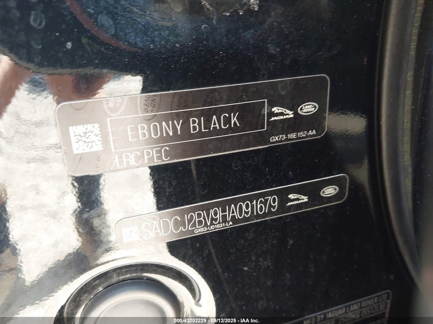 2017 JAGUAR F-PACE 35T PREMIUM - SADCJ2BV9HA091679