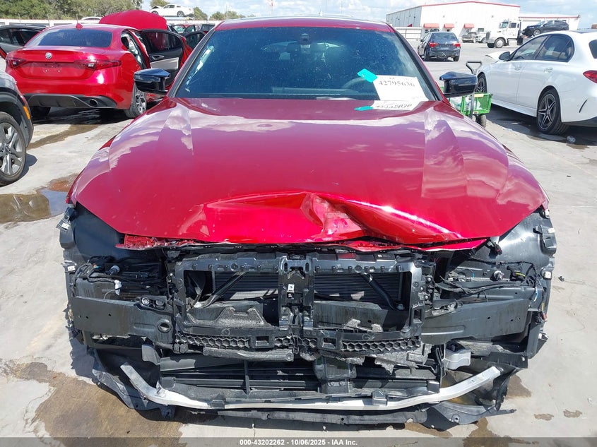 2025 BMW I4 M50 VIN: WBY33HD0XSFT94067 Lot: 43202262