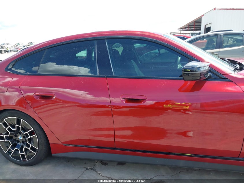 2025 BMW I4 M50 VIN: WBY33HD0XSFT94067 Lot: 43202262