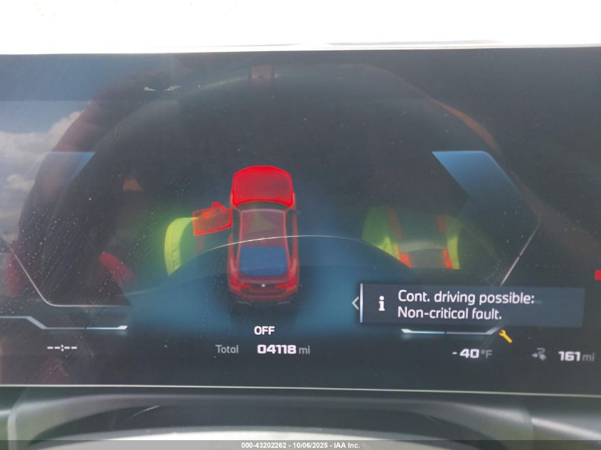 2025 BMW I4 M50 VIN: WBY33HD0XSFT94067 Lot: 43202262