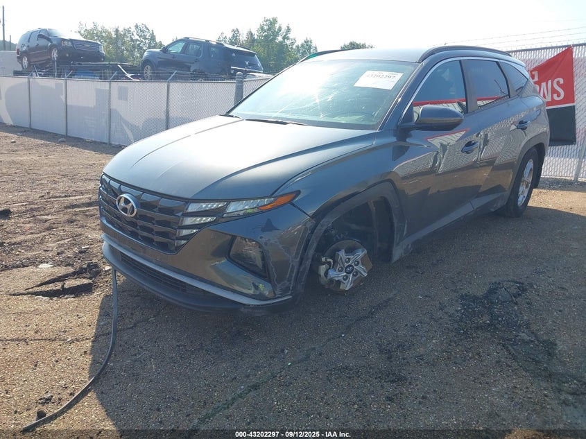 2022 Hyundai Tucson Sel VIN: 5NMJB3AE7NH133081 Lot: 43202297