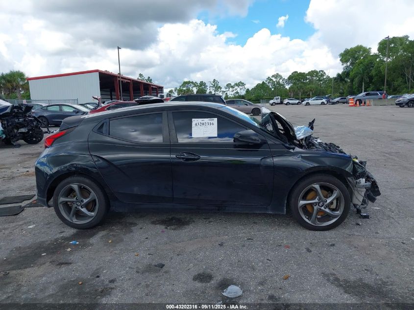 2020 Hyundai Veloster 2.0 VIN: KMHTG6AF8LU022433 Lot: 43202316