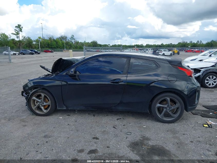 2020 Hyundai Veloster 2.0 VIN: KMHTG6AF8LU022433 Lot: 43202316