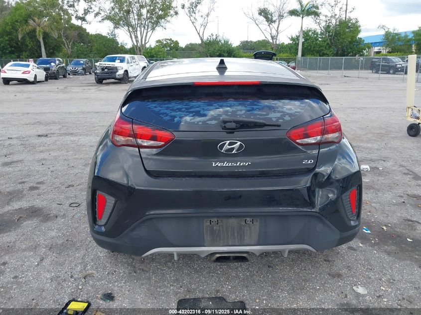 2020 Hyundai Veloster 2.0 VIN: KMHTG6AF8LU022433 Lot: 43202316