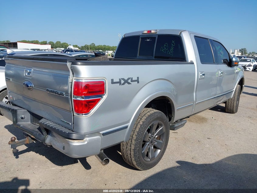 2013 FORD F-150 PLATINUM 1FTFW1EF8DFA77746