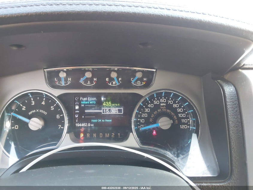 2013 FORD F-150 PLATINUM 1FTFW1EF8DFA77746