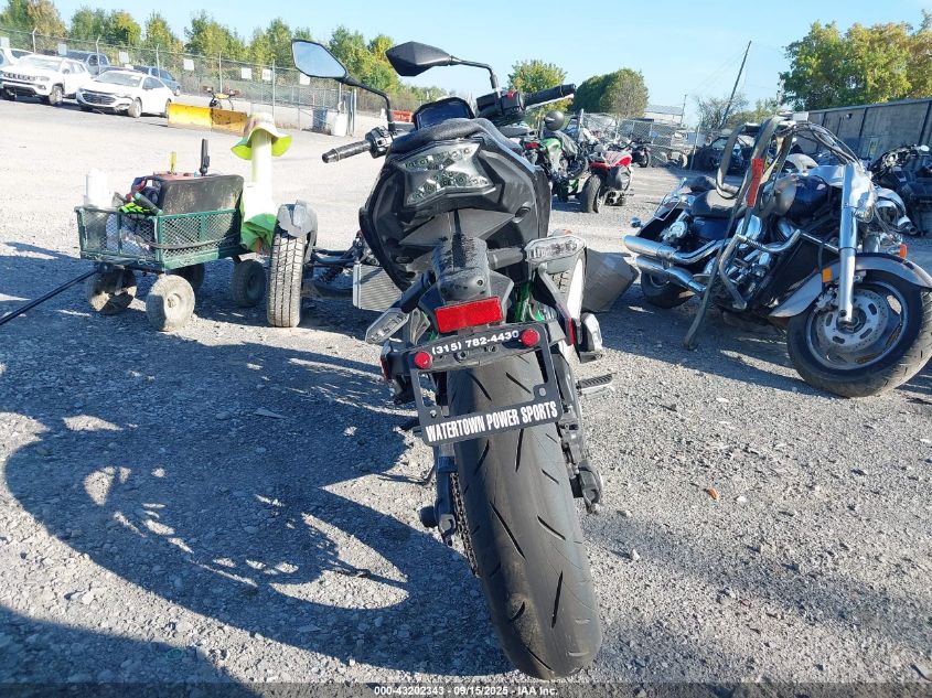 2025 Kawasaki Er650 N VIN: ML5EREN1XSDAF3691 Lot: 43202343