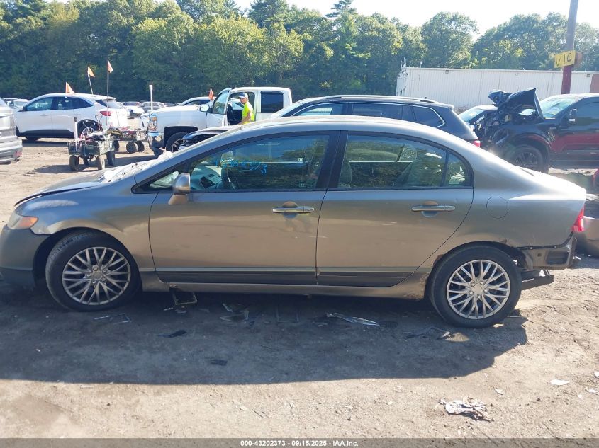 2008 Honda Civic Lx VIN: 2HGFA16588H302922 Lot: 43202373