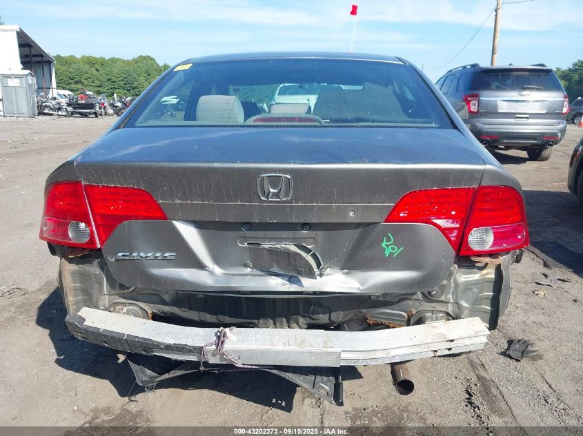 2008 Honda Civic Lx VIN: 2HGFA16588H302922 Lot: 43202373