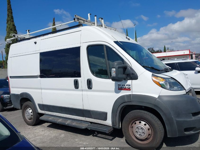 2021 Ram Promaster 1500 High Roof 136 Wb VIN: 3C6LRVBG0ME553519 Lot: 43202377