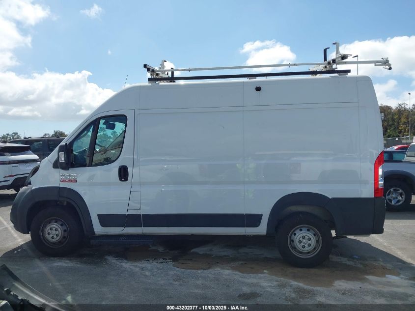 2021 Ram Promaster 1500 High Roof 136 Wb VIN: 3C6LRVBG0ME553519 Lot: 43202377