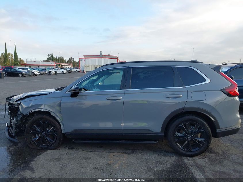 2025 Honda Cr-V Hybrid Sport Touring VIN: 7FARS6H94SE044910 Lot: 43202397
