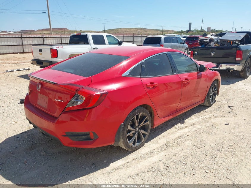 2020 HONDA CIVIC SPORT - 2HGFC2F82LH524858