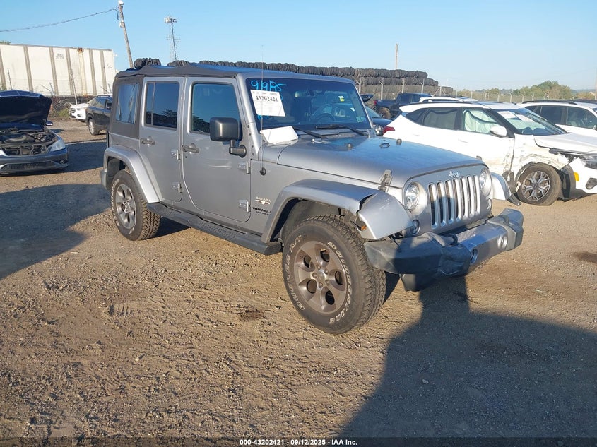 2017 JEEP WRANGLER UNLIMITED SAHARA 4X4 - 1C4HJWEG8HL753942