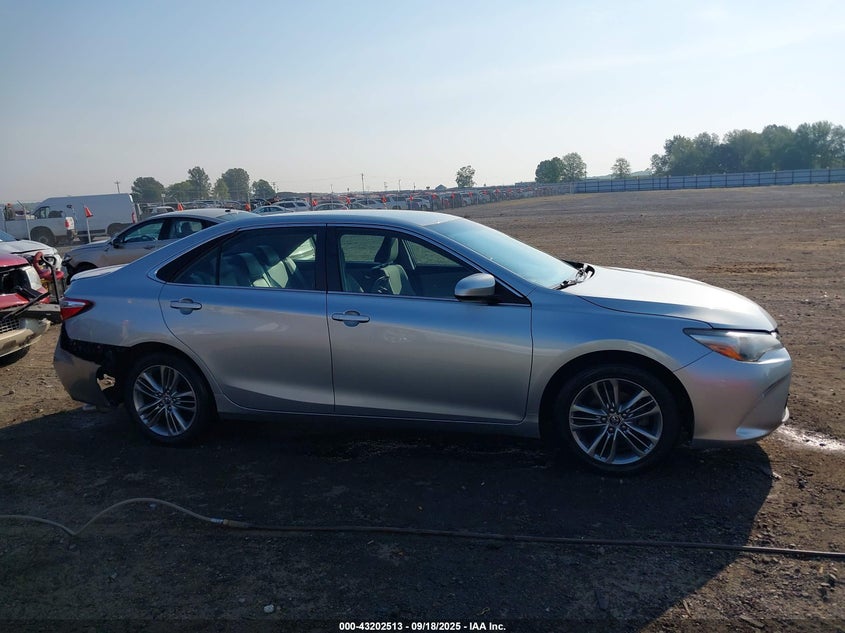 2015 TOYOTA CAMRY SE - 4T1BF1FK9FU024493