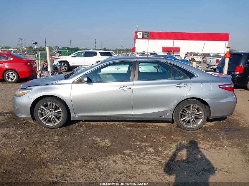 2015 TOYOTA CAMRY SE - 4T1BF1FK9FU024493