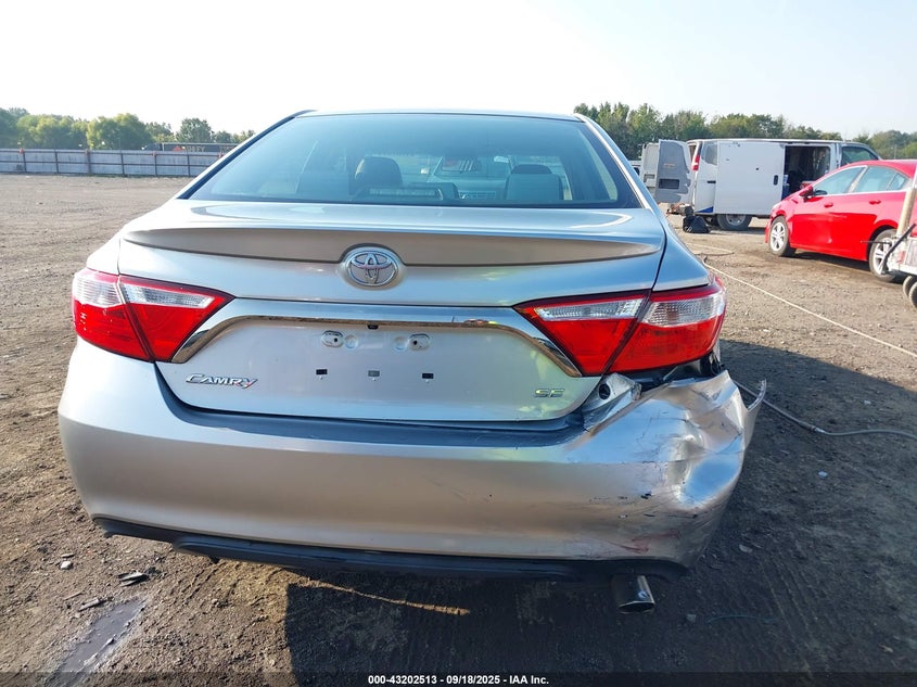 2015 TOYOTA CAMRY SE - 4T1BF1FK9FU024493