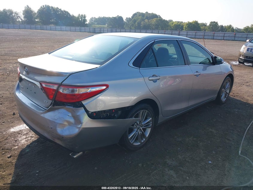 2015 TOYOTA CAMRY SE - 4T1BF1FK9FU024493